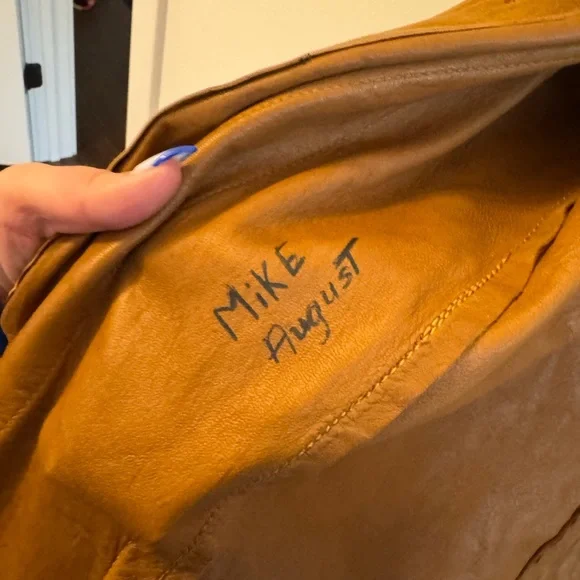 Vintage Men's Brown Suede Shirt Jacket - Picture 5 of 12